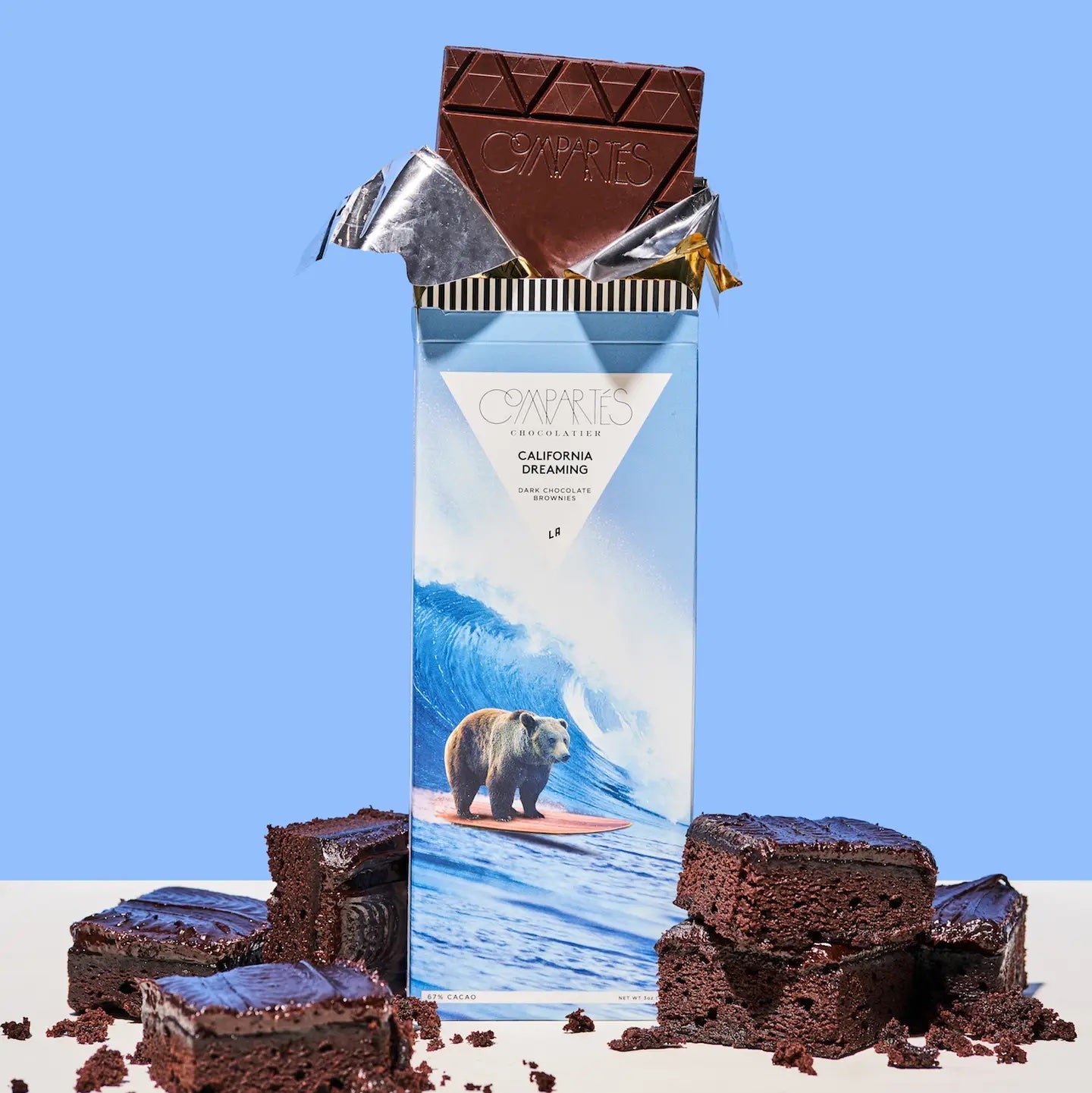California Dreaming Brownie Chocolate Bar