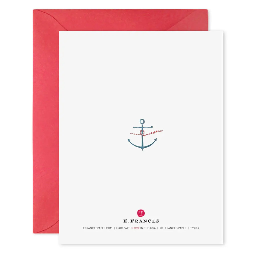 Whale Thank You Card