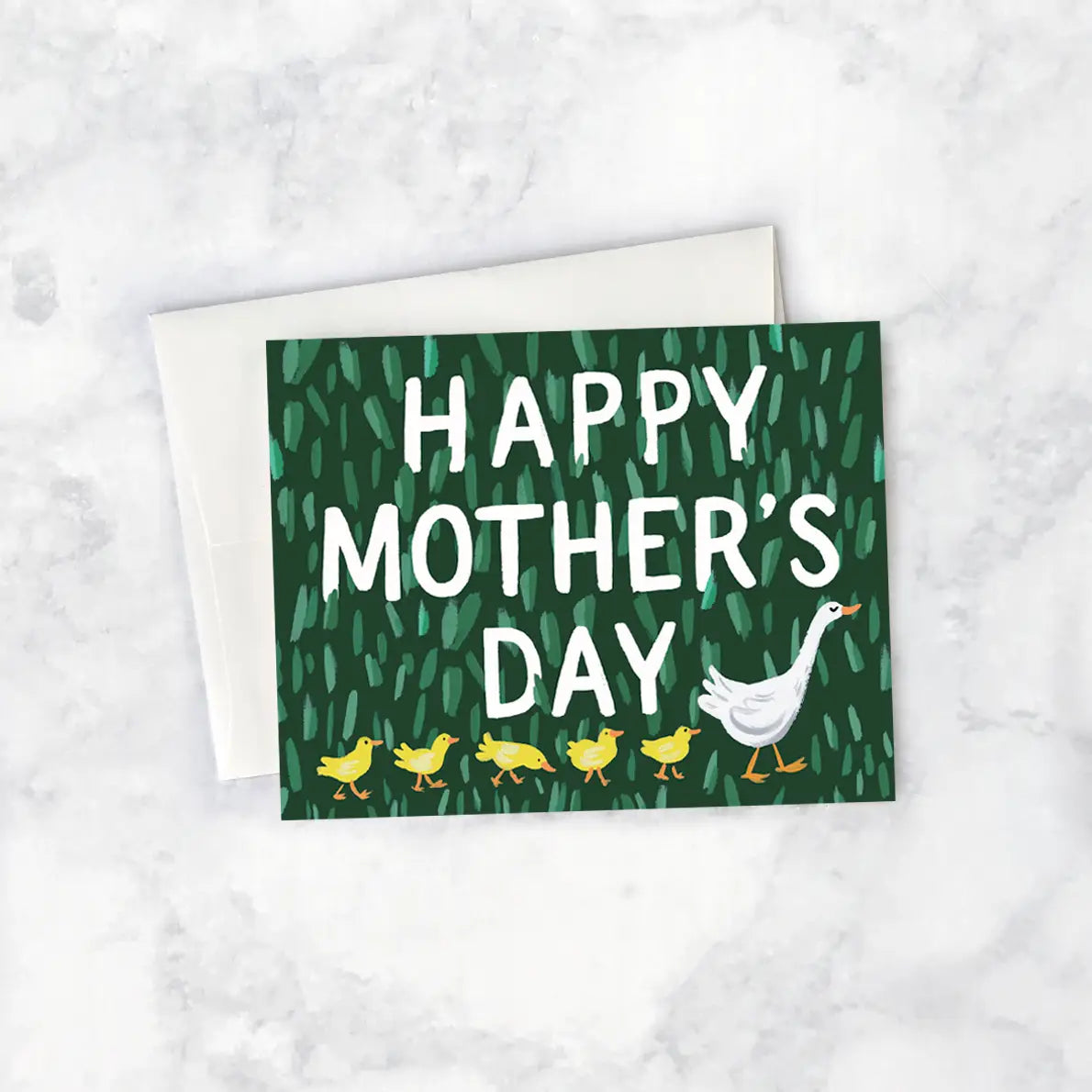 Mother Goose Mother's Day Card