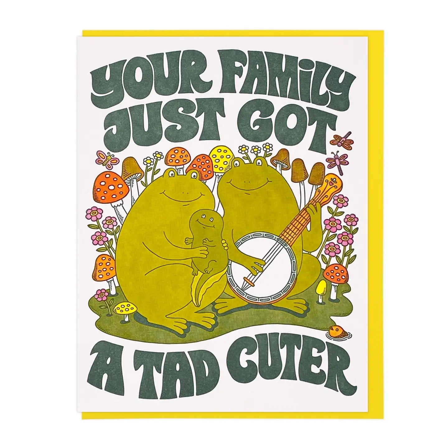 Tad Cuter New Baby Card