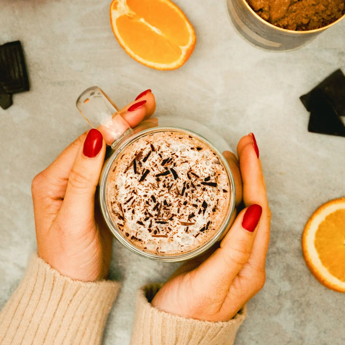 Orange Hot Chocolate Mix