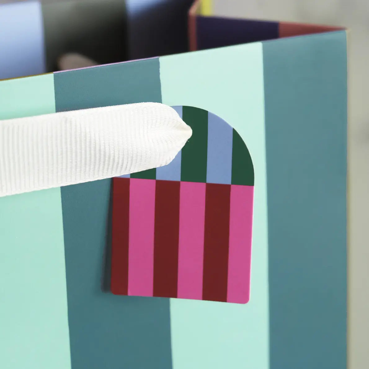 Cabana Stripe Gift Bag