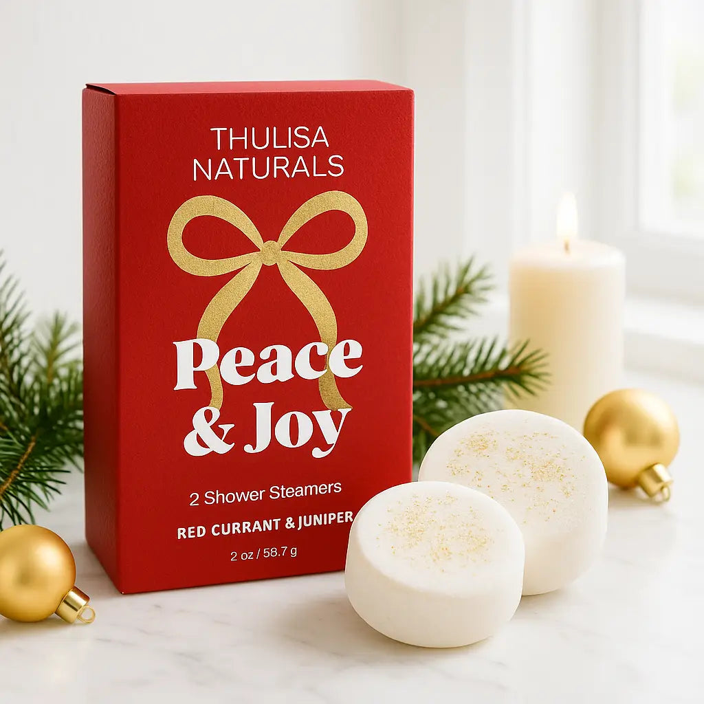 Peace & Joy Red Currant and Juniper Shower Steamer Set of 2