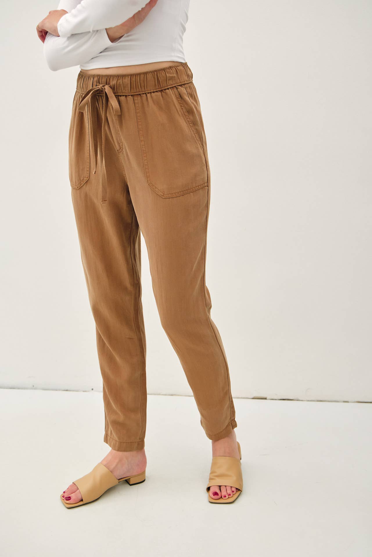 Tencel Tapered Pants - Ali's Wagon
