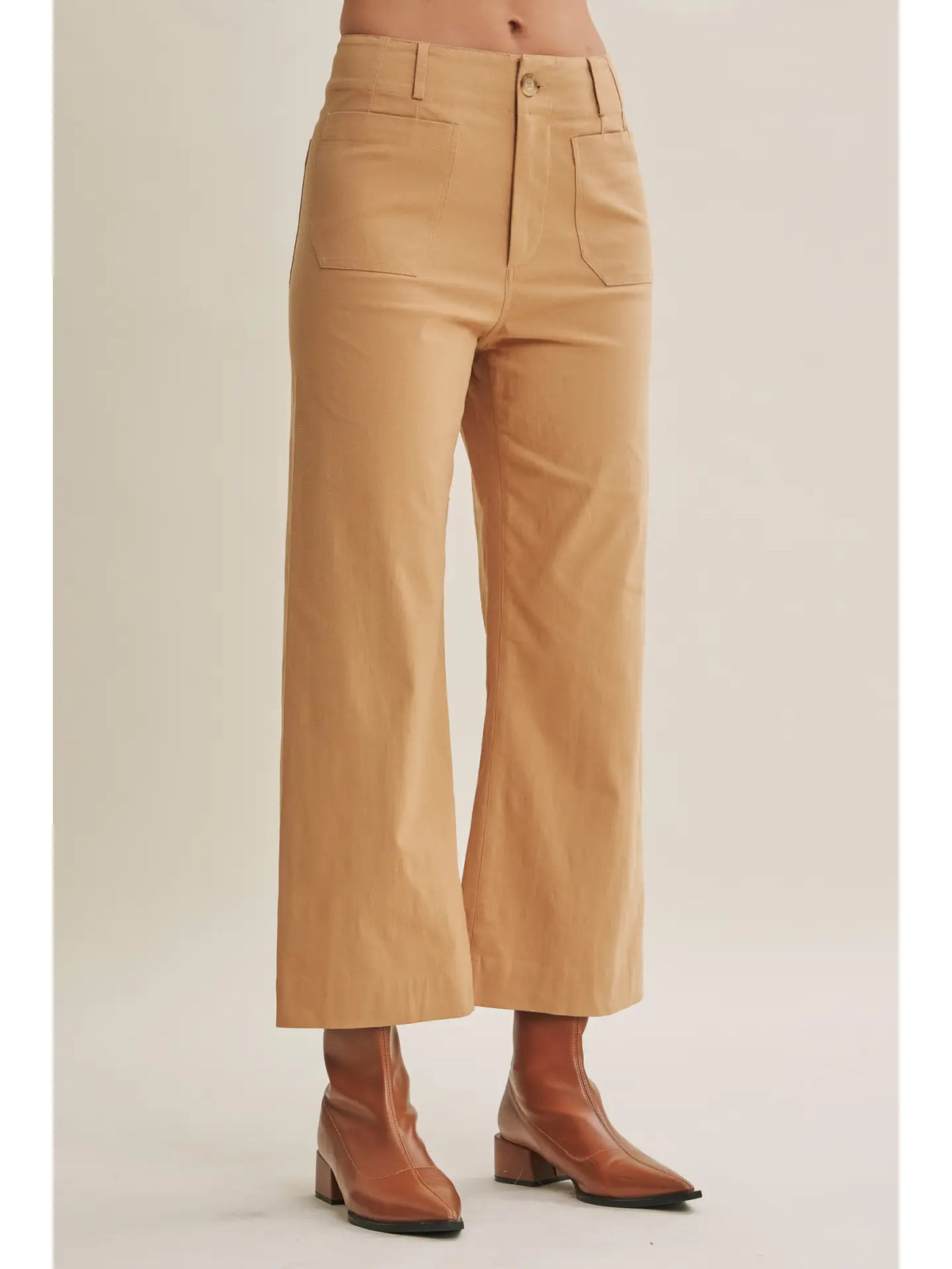 Straight Leg Ankle Pants