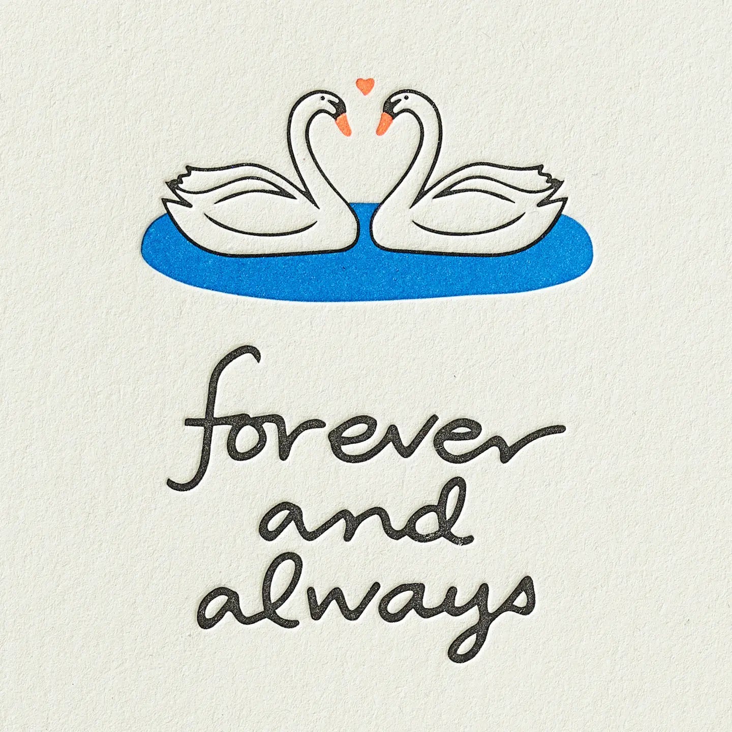 Forever and Always Wedding/Anniversary Card