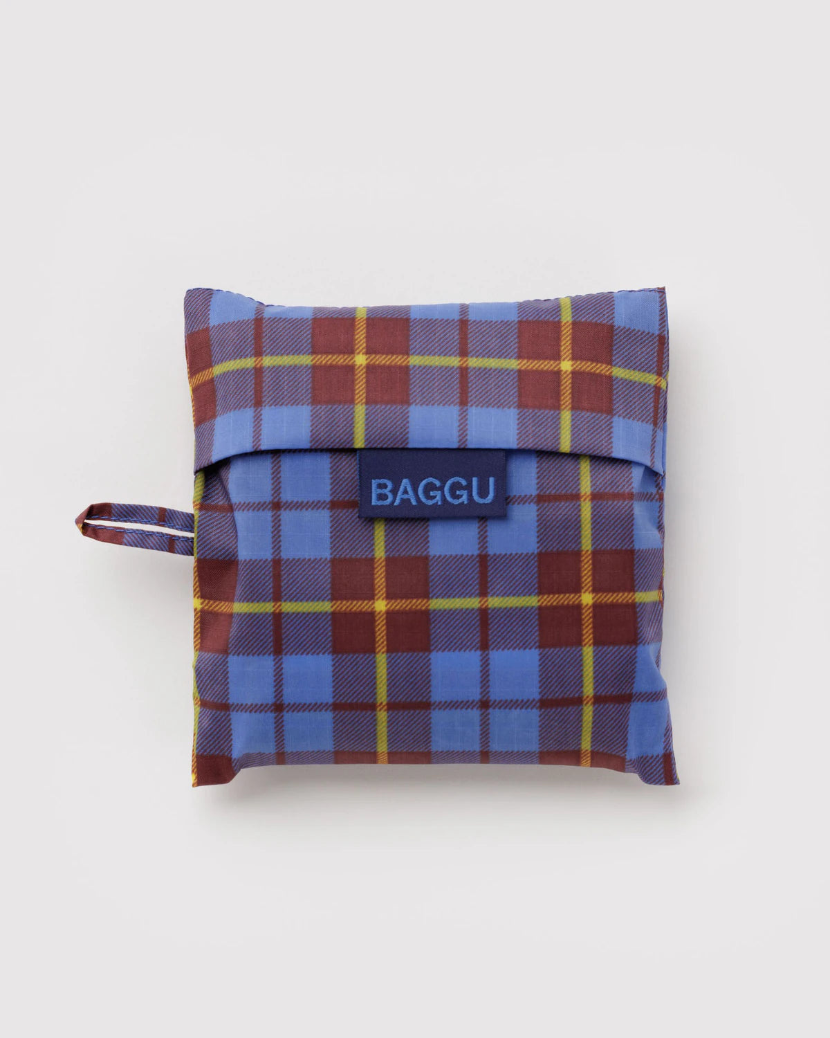 Blue Tartan Reusable Bag