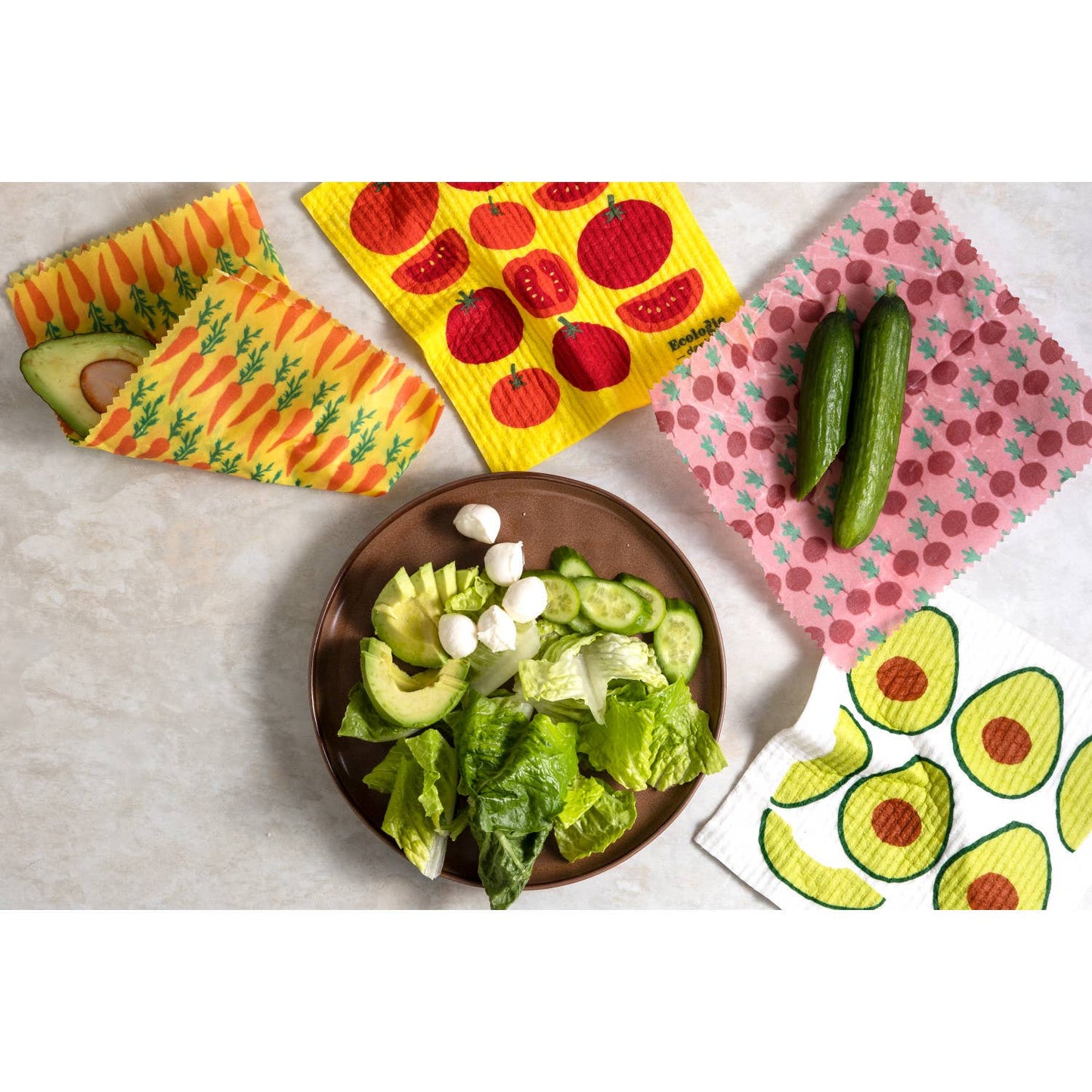 Tomatoes Swedish Dishcloth