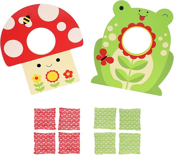 Toadstool Toss Wooden Cornhole