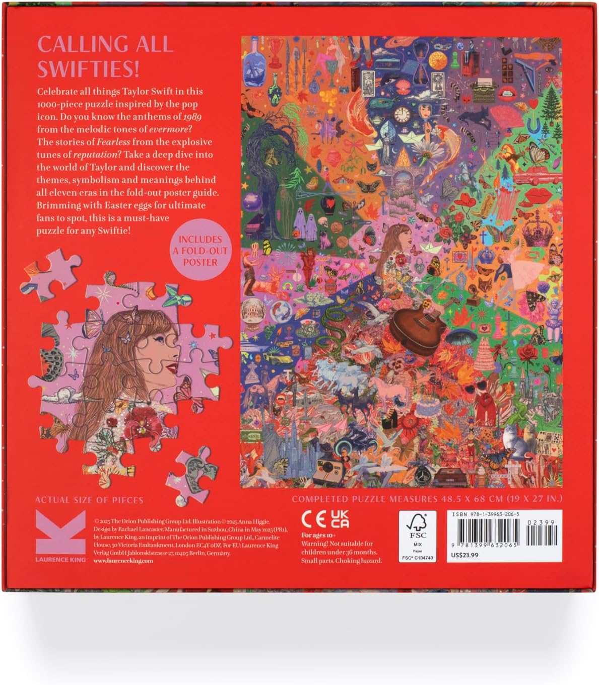 The World of Taylor Swift 1000 Piece Puzzle