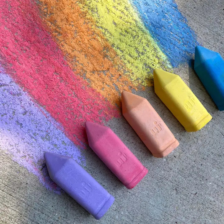 Chunky Sidewalk Chalk - Rainbow