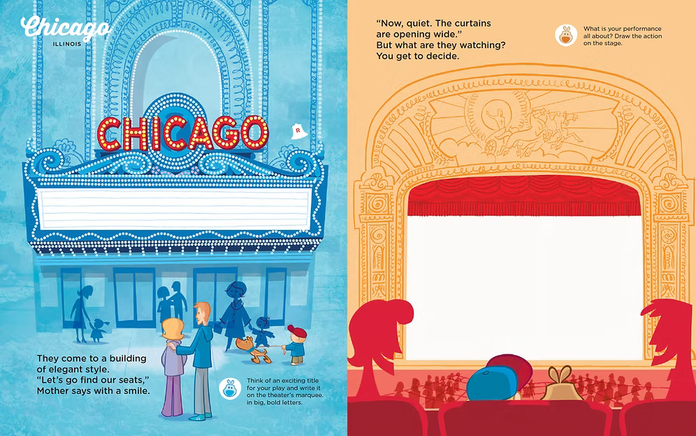 Larry Gets Lost in The USA Activity Book