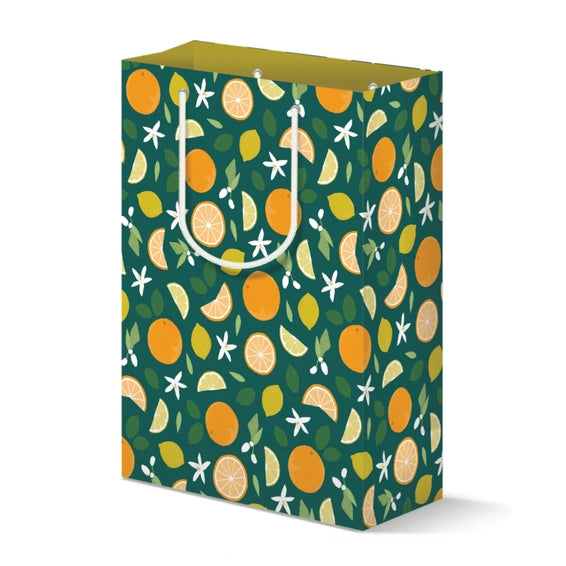 Citrus and Floral Gift Bag