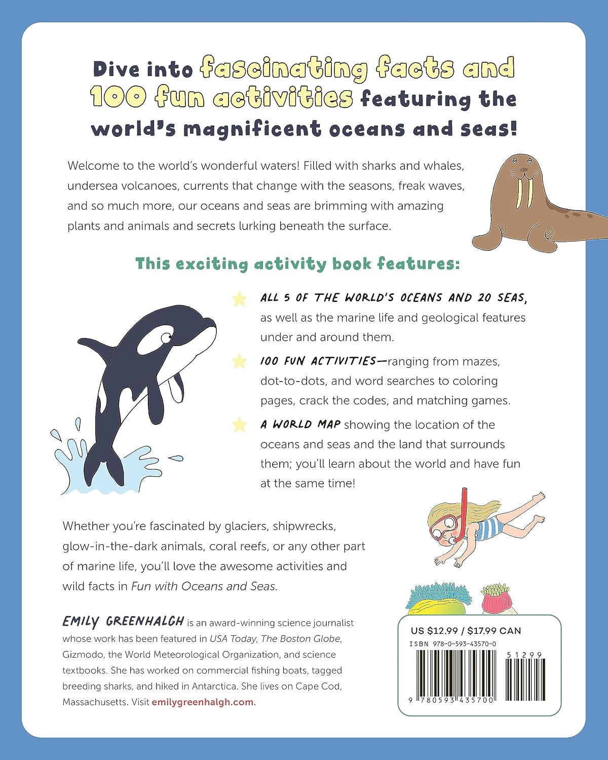 Fun with Oceans and Seas