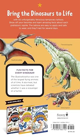 Roaring Rumbling Tattoo Dinosaurs