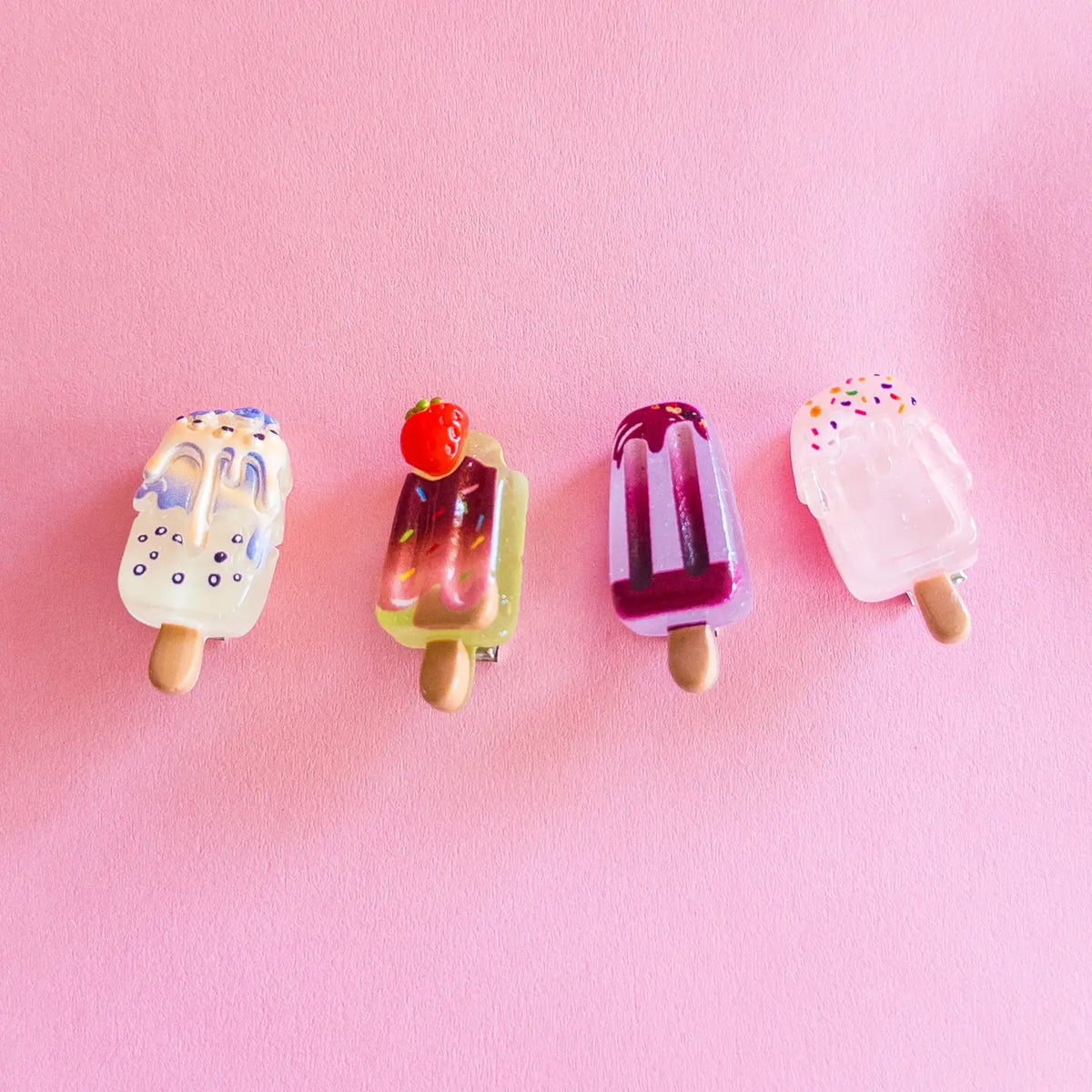 Popcicle Hair Clips