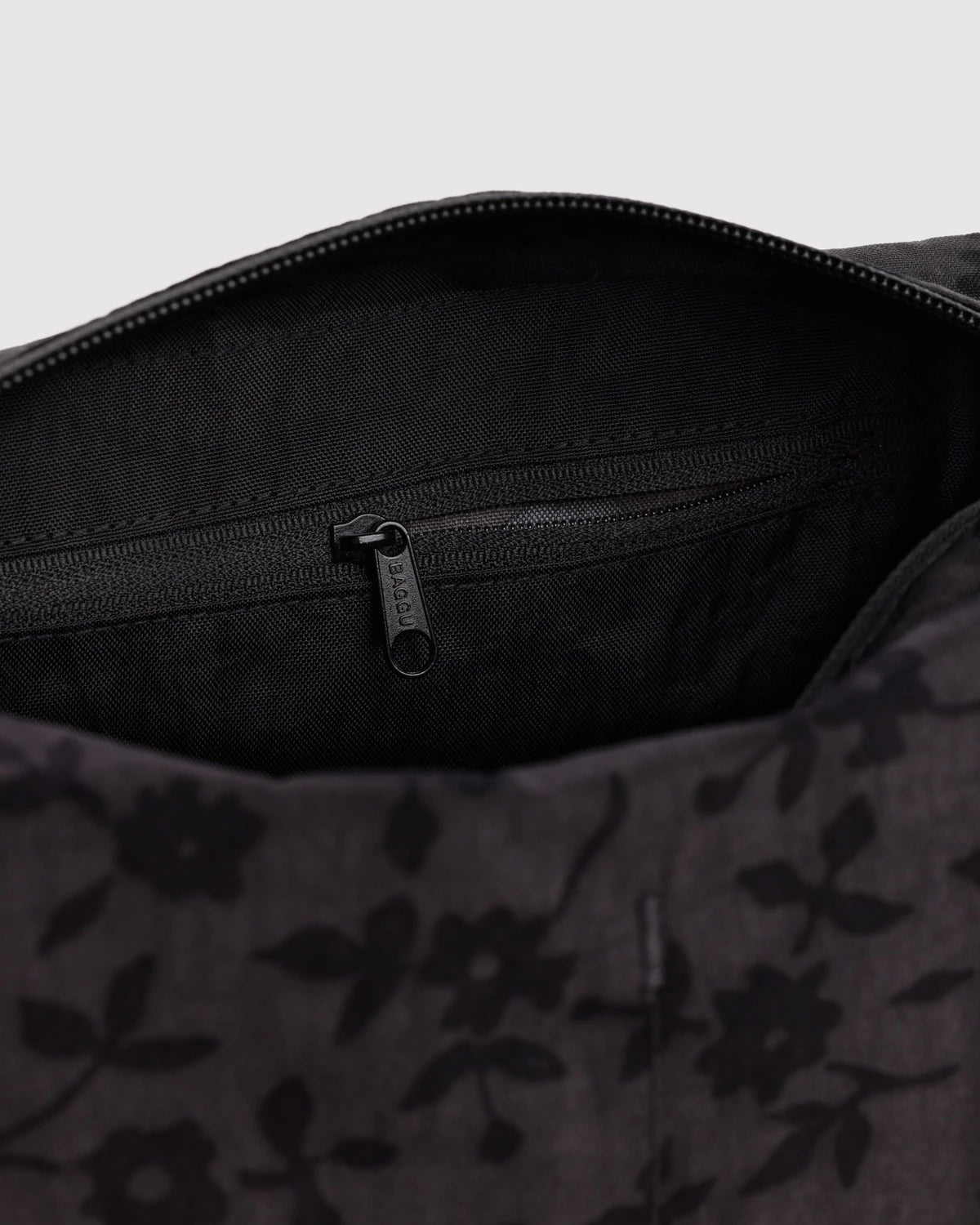 Charcoal Ditsy Floral Dopp Kit