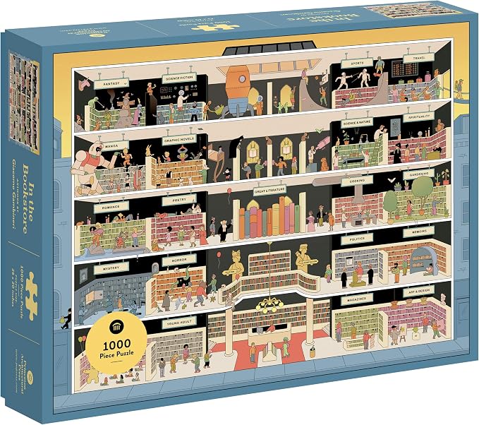 In The Bookstore 1000 Piece Puzzle