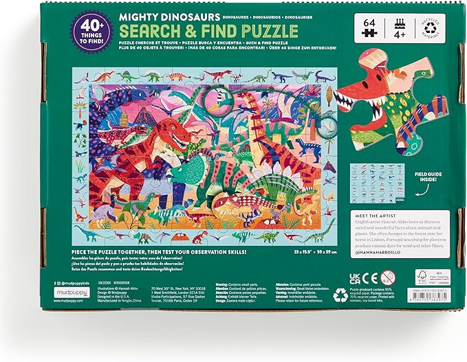 Search & Find Mighty Dinosaur Puzzle