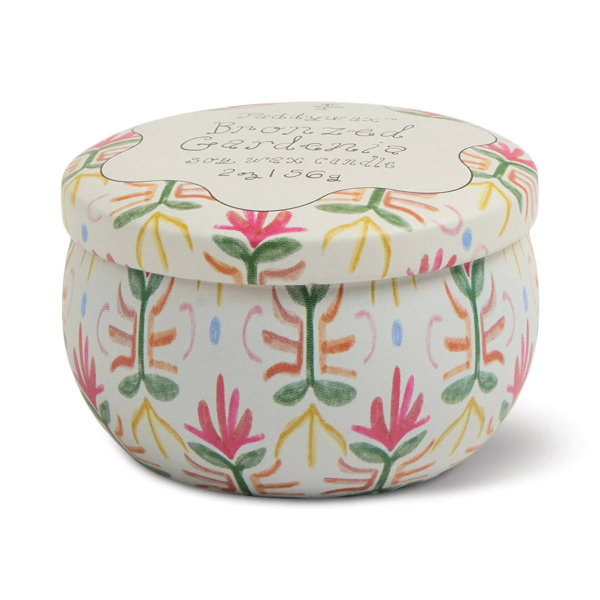 Bronzed Gardenia Tulip Candle Tin - Ali's Wagon