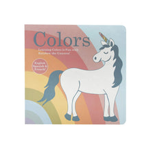 Load image into Gallery viewer, Colors Unicorn Board Book