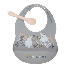 Load image into Gallery viewer, Lily The Lamb Bib &amp; Spoon Set