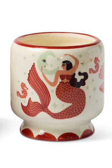 Ginger & Teak A Dopo Ceramic Candle