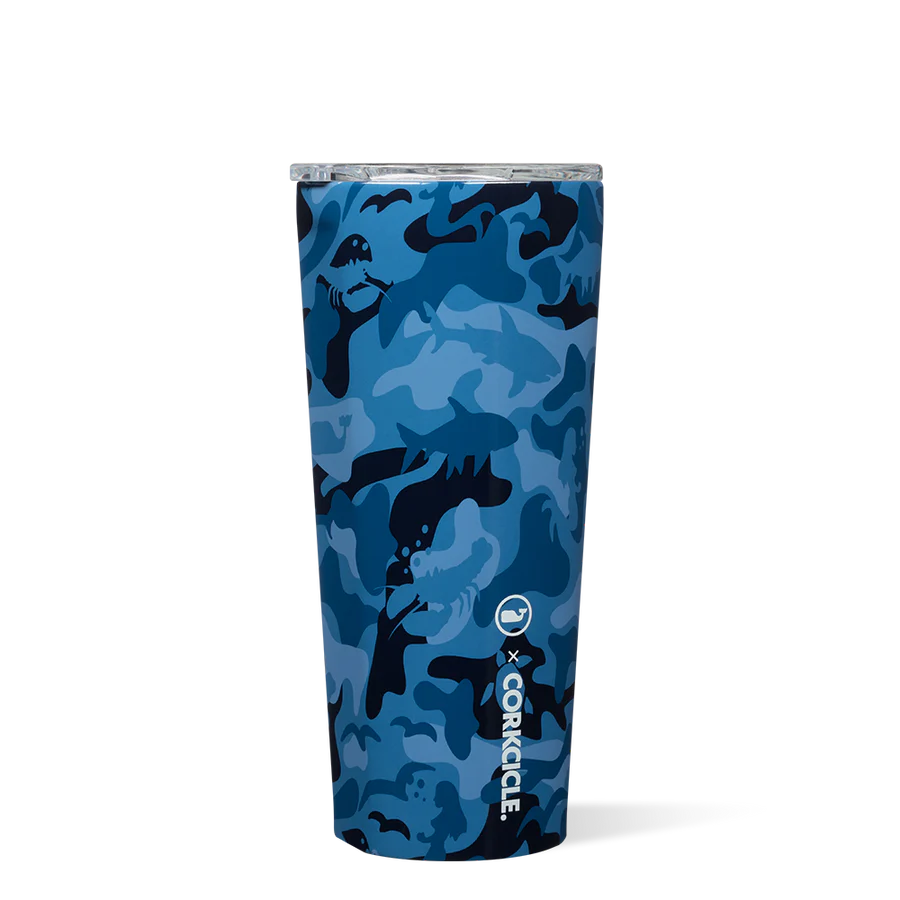 Blue Camo Vineyard Vines x Corkcicle Canteen