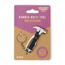 Load image into Gallery viewer, Hammer Multi Tool Keychain