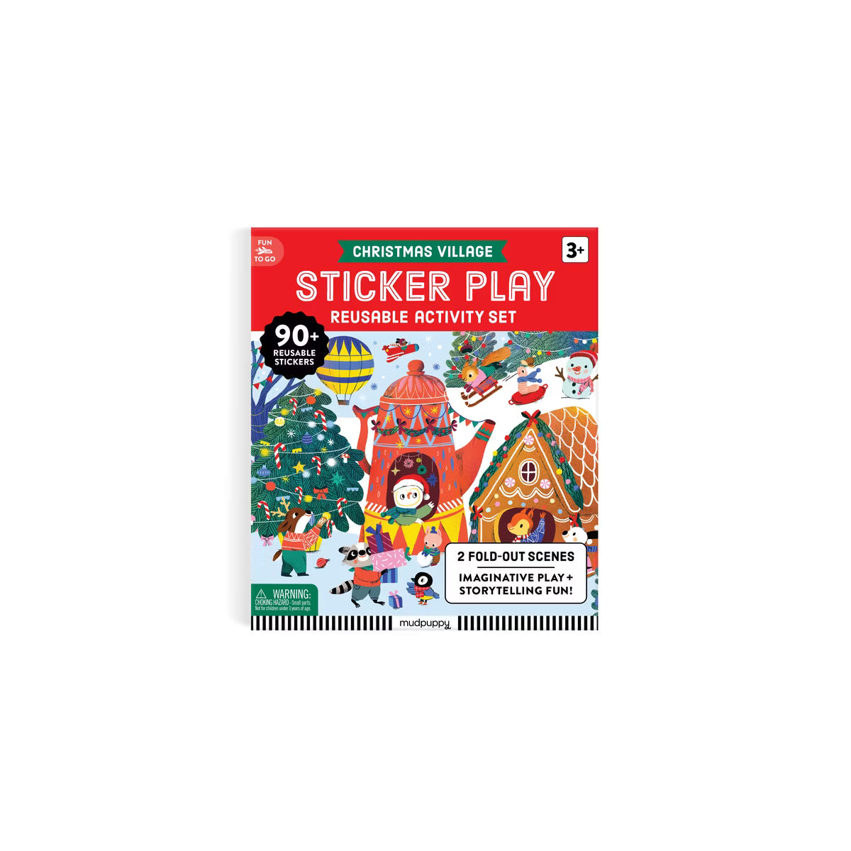 Christmas Village - Reusable Sticker Activity Set