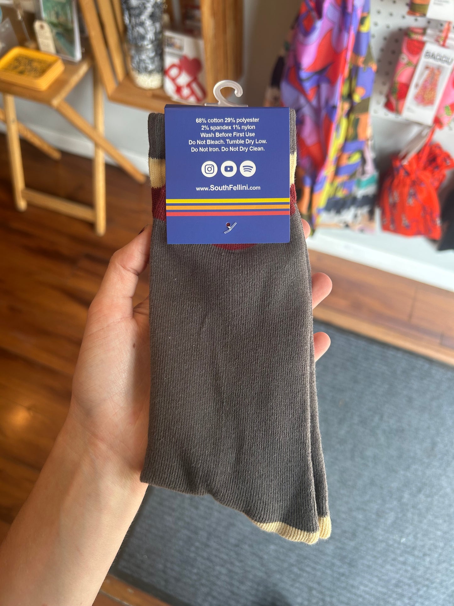 Philadelphia Sunrise Socks - New Grey