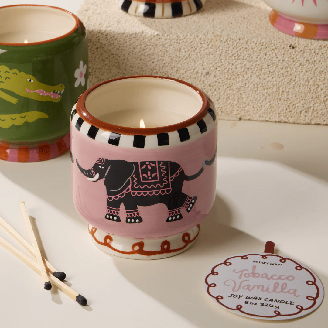 Tobacco & Vanilla A Dopo Ceramic Candle