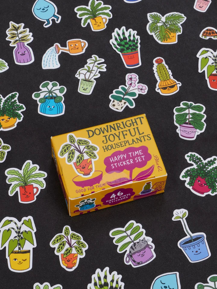 Joyful houseplants Sticker Set