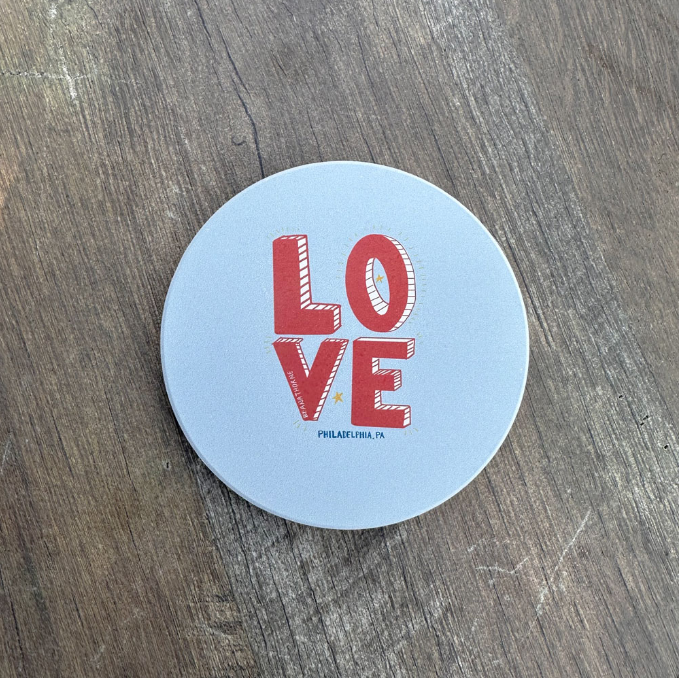 Love Philadelphia Coaster Set - Ali's Wagon