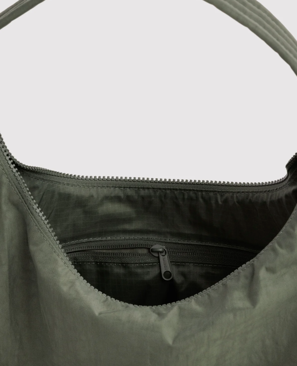Caper Nylon Baggu Shoulder Bag