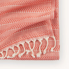 Load image into Gallery viewer, Tangerine Isabelle Turkish Towel