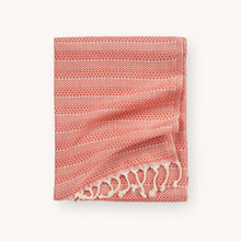 Load image into Gallery viewer, Tangerine Isabelle Turkish Towel