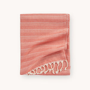 Tangerine Isabelle Turkish Towel