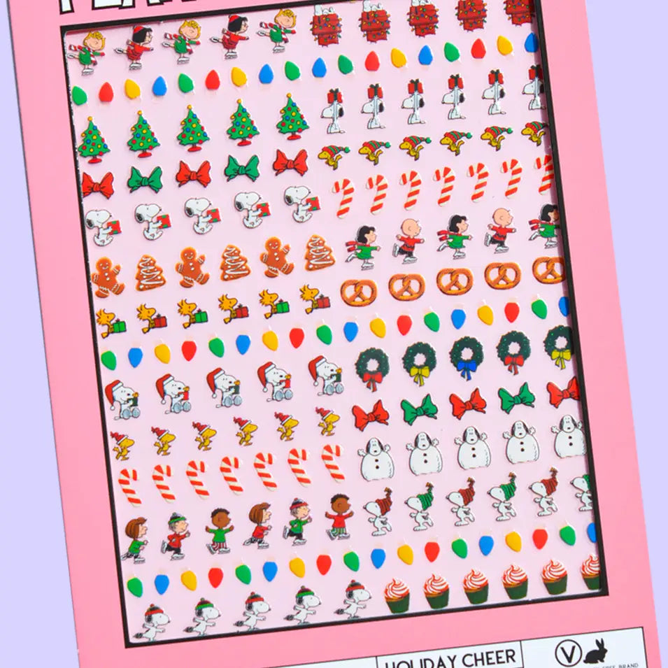 Peanuts Holiday Cheer Nail Stickers