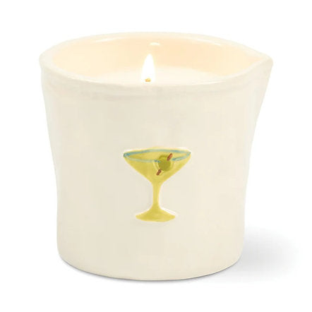 Martini Bistro Candle