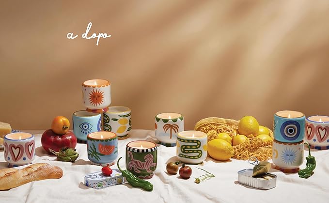Jasmine & Rose A Dopo Ceramic Candle