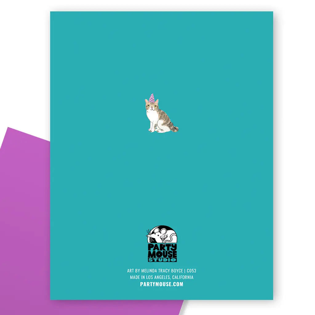 Birthday Cats Greeting Card