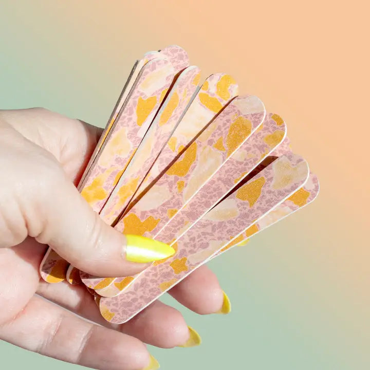 Terrazzo Nail Files