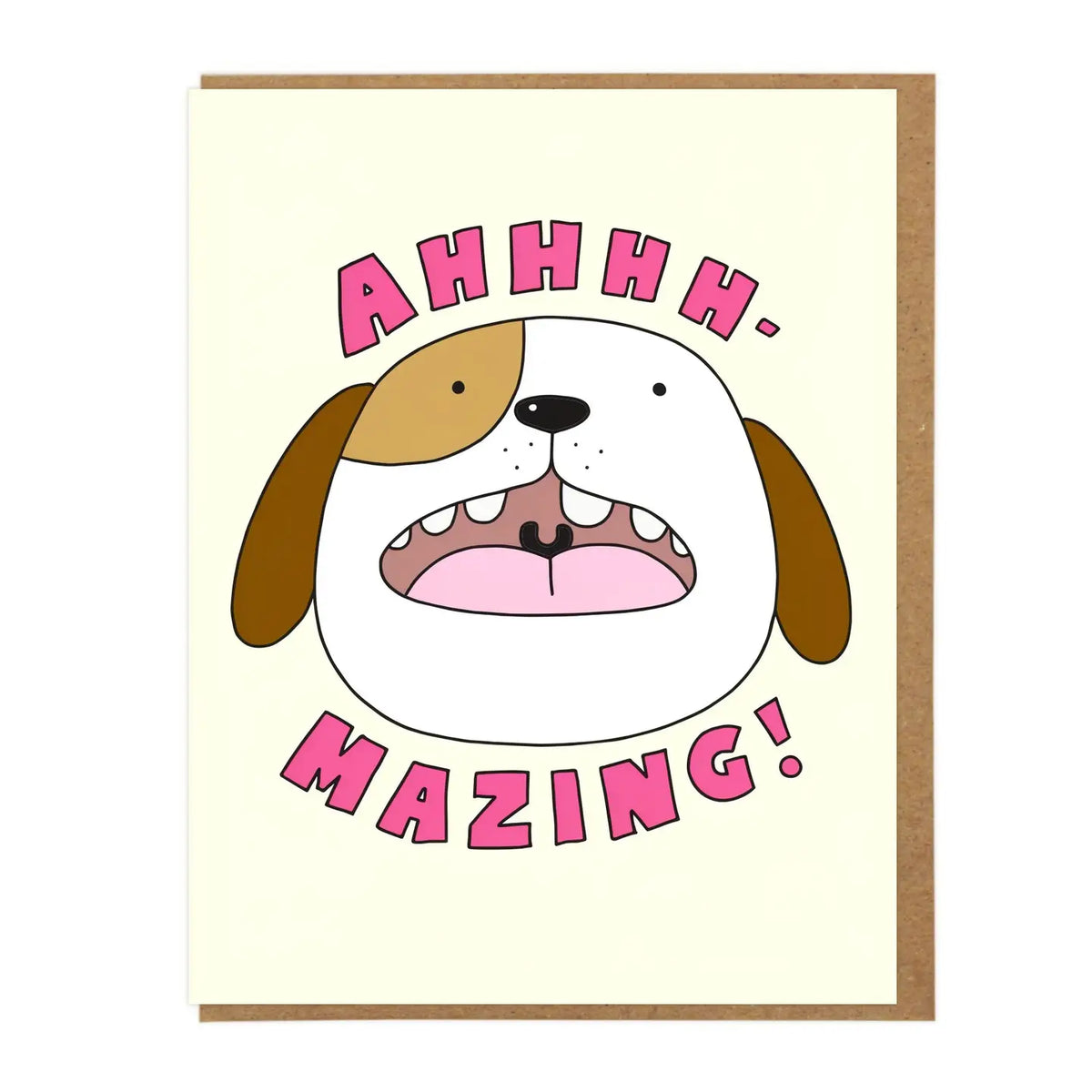 Ahhhmazing Greeting Card