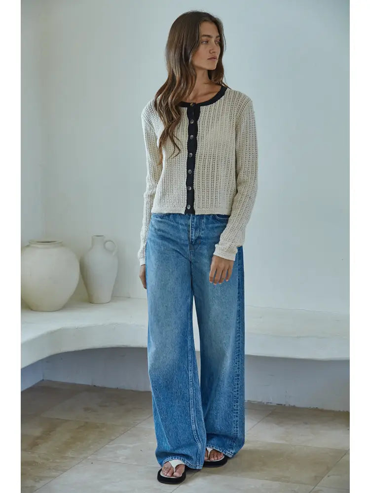 Knit Sweater Cardigan