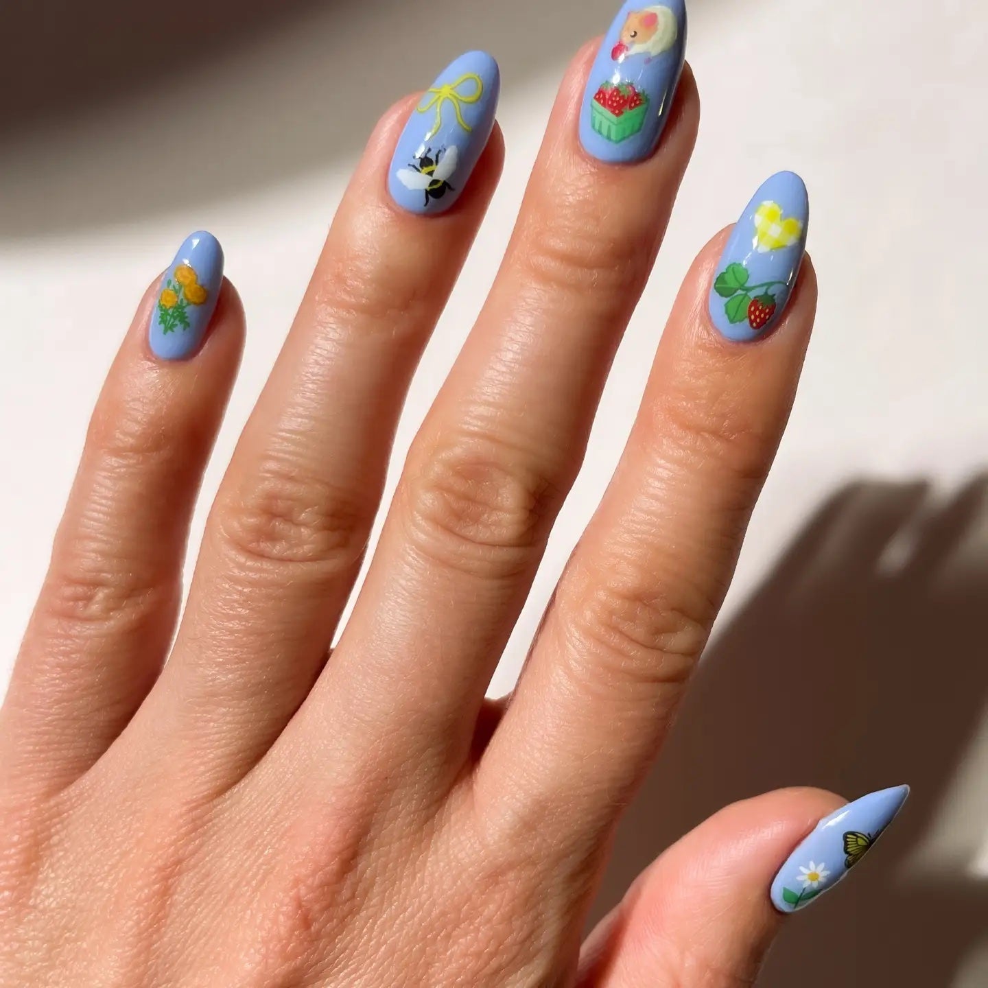 Berry Patch Nail Stickers