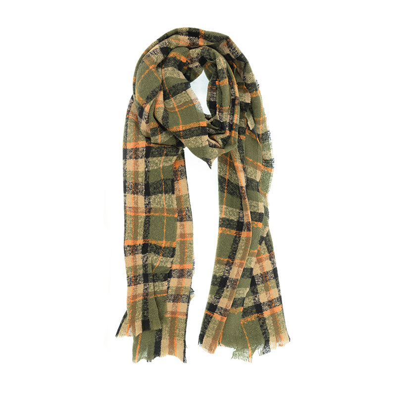 Comfy Plaid Scarf - Ali's Wagon