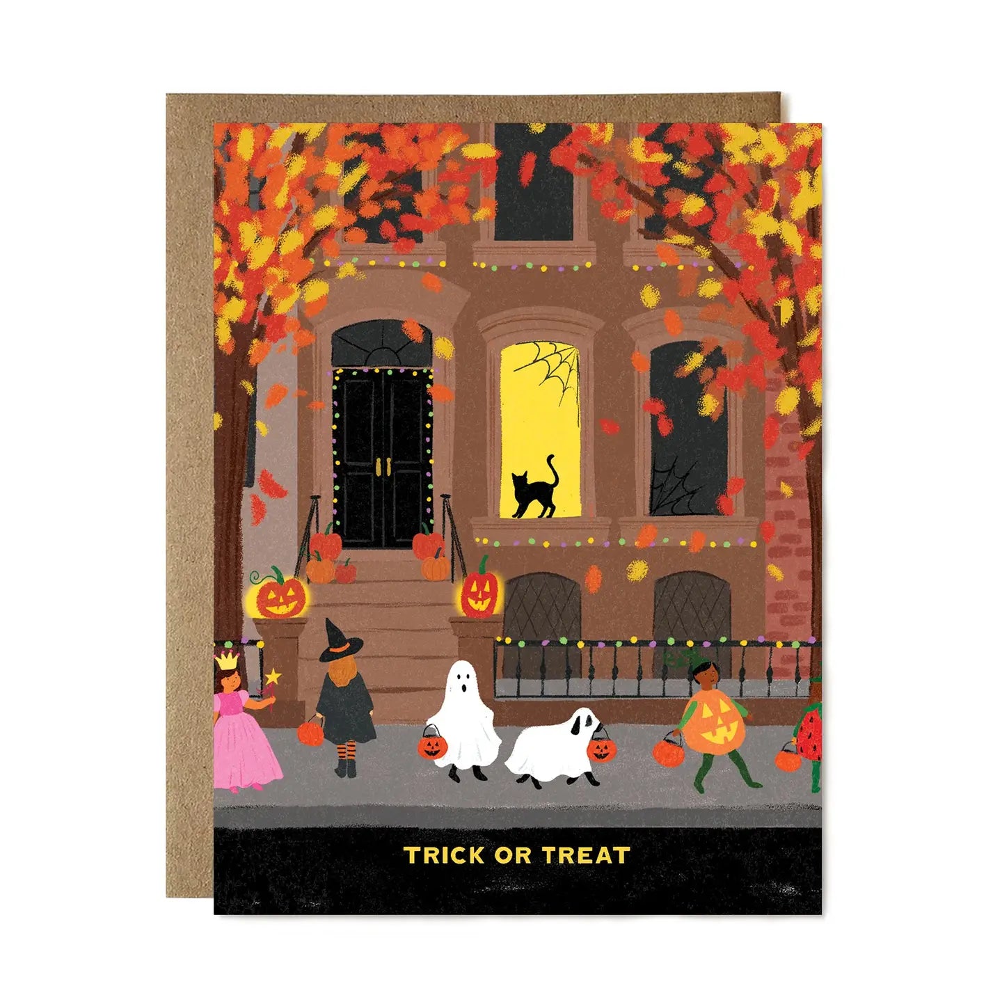 Trick Or Treat Greeting Card