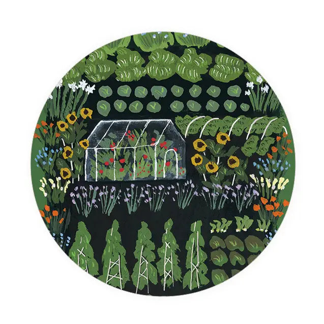 Garden Greenhouse Coaster
