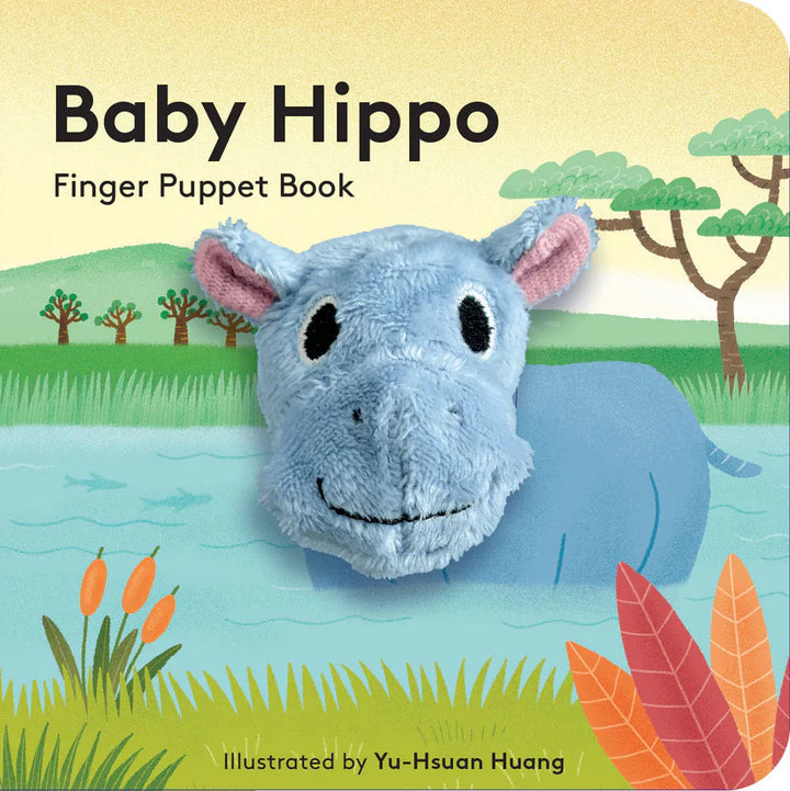 Baby Hippo Finger Puppet Book - Ali's Wagon